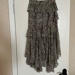 Misa Los Angeles flowy ruffled skirt.